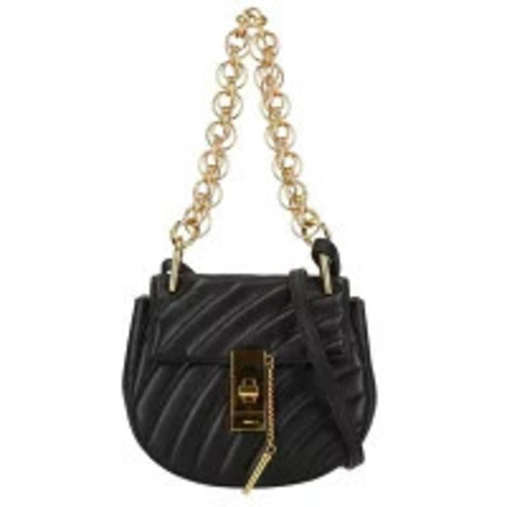 Chloe Drew Quilted Leather Shoulder Bag